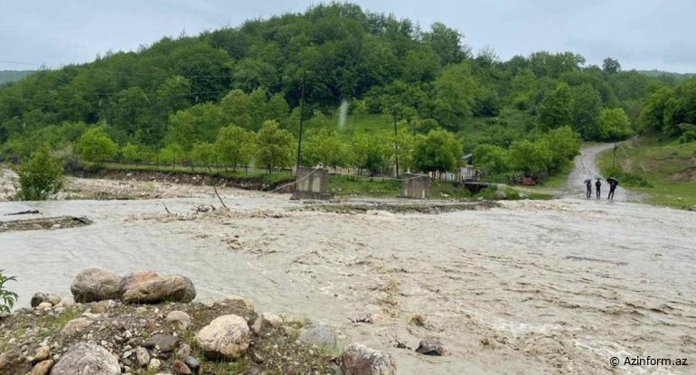 Sel keçməsi ehtimal olunan çayların adı AÇIQLANDI