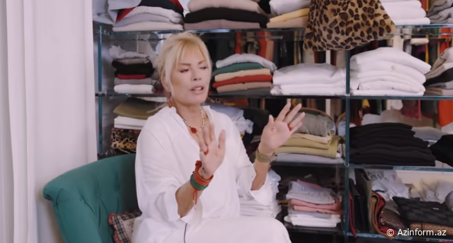 Ajda Pekkan: "Onları 70 ildir toplamağa davam edirəm" - VİDEO